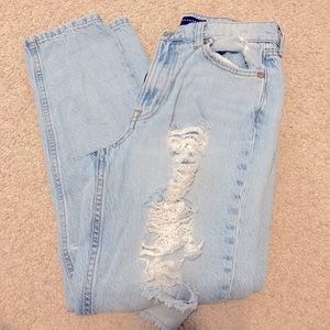 Aeropostale mom jeans